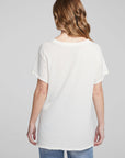 Skull And Flowers Tee WOMENS chaserbrand