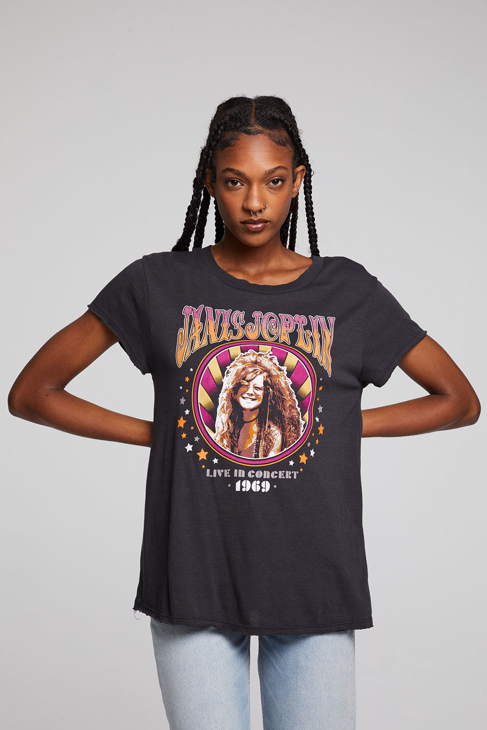 Janis Joplin Live 1969 Sonoma Tee WOMENS chaserbrand