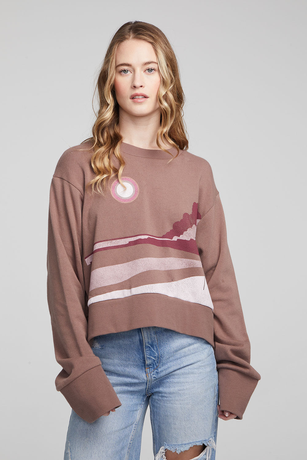 Abstract Beach Pullover WOMENS chaserbrand