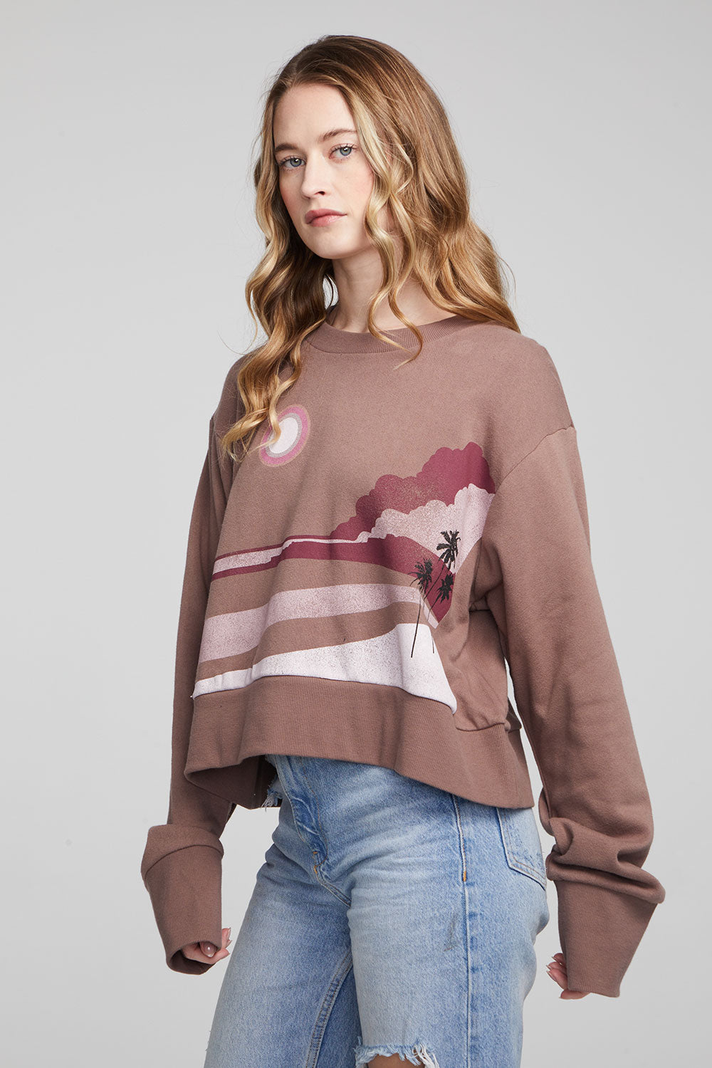 Abstract Beach Pullover WOMENS chaserbrand