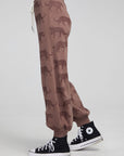 Allover Leopards Fleece Joggers WOMENS chaserbrand