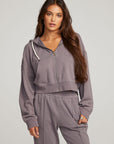 Abilene Purple Sage Zip Up Hoodie WOMENS chaserbrand