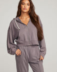 Abilene Purple Sage Zip Up Hoodie WOMENS chaserbrand