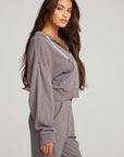 Abilene Purple Sage Zip Up Hoodie WOMENS chaserbrand