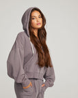 Abilene Purple Sage Zip Up Hoodie WOMENS chaserbrand