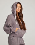 Abilene Purple Sage Zip Up Hoodie WOMENS chaserbrand