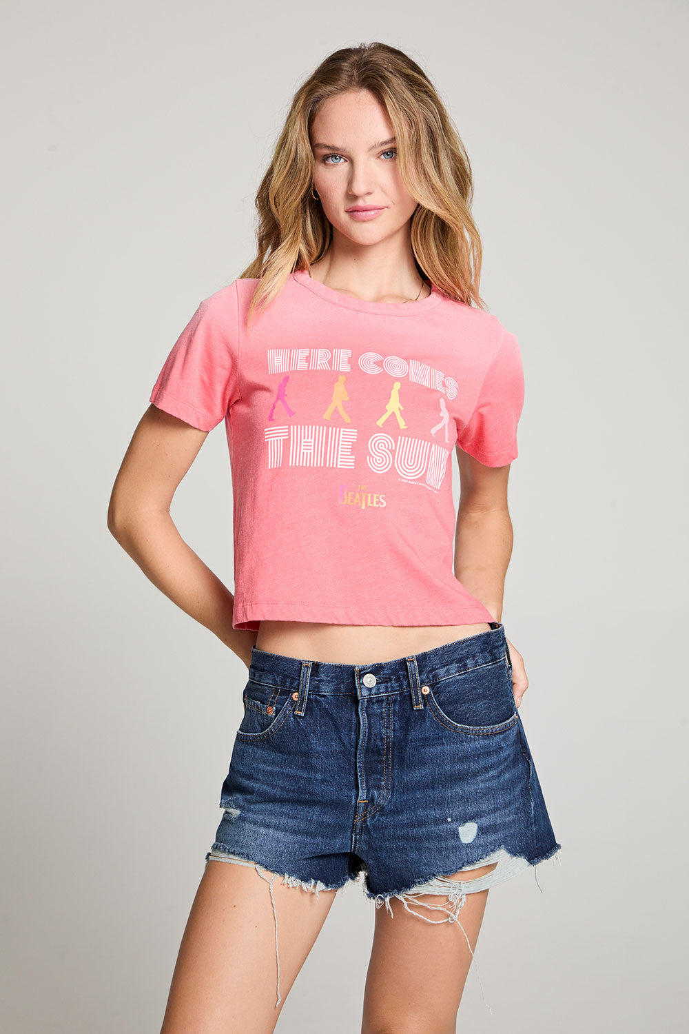 The Beatles Here Comes The Sun Tee WOMENS chaserbrand