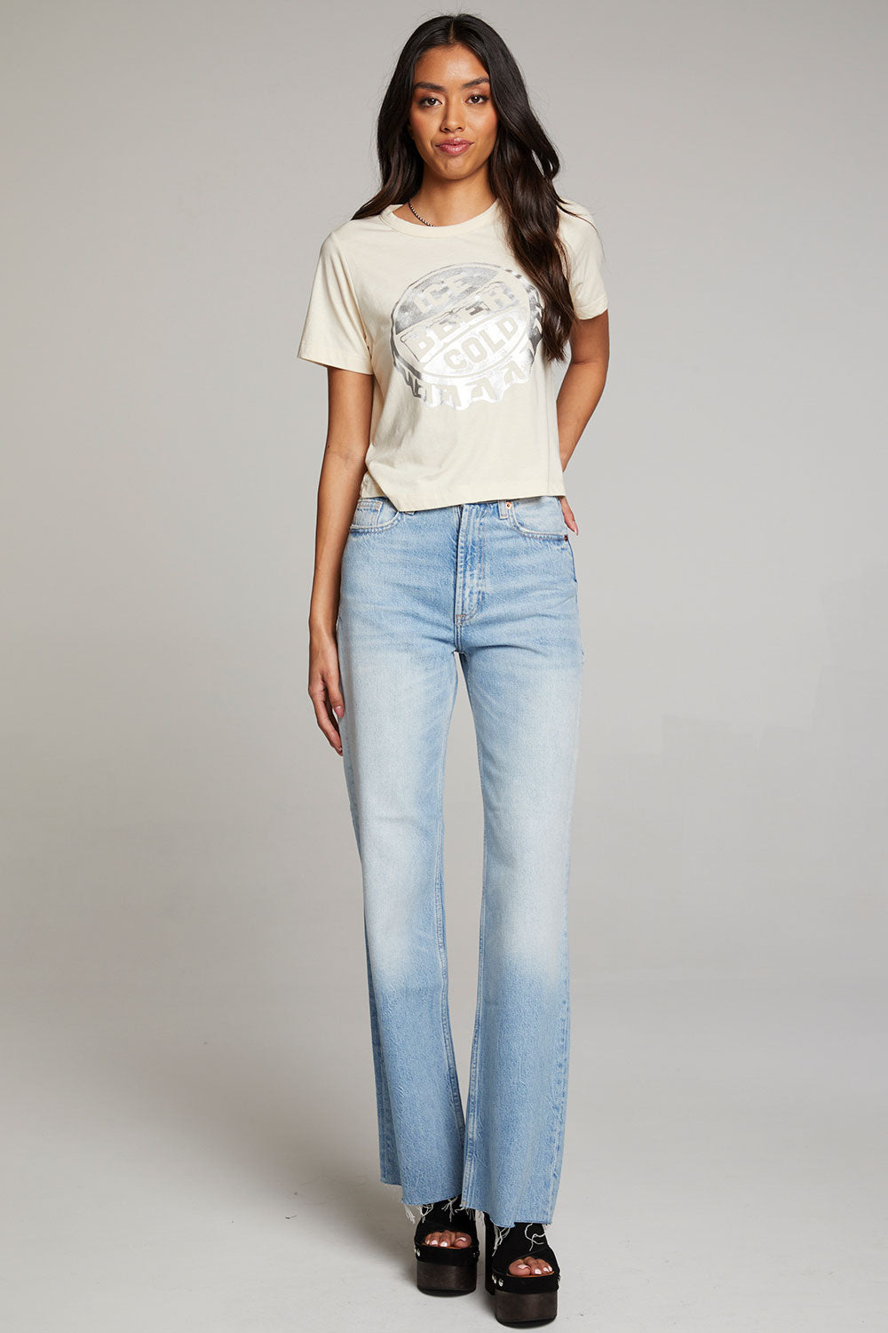 Ice Cold Beer Embroidery Tee WOMENS chaserbrand