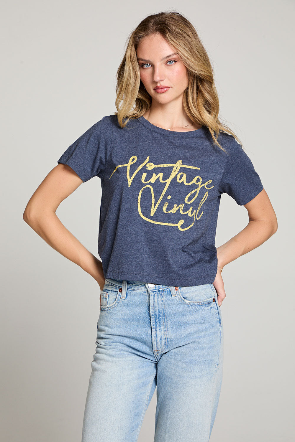 Vintage Vinyl Tee WOMENS chaserbrand