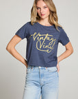 Vintage Vinyl Tee WOMENS chaserbrand