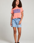 Tequila Sunrise Embroidery Tee WOMENS chaserbrand