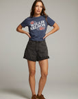 Willie Nelson Roses Tee WOMENS chaserbrand