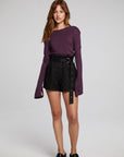 Nyla Plum Perfect Blouse WOMENS chaserbrand