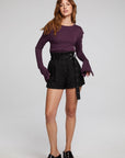 Nyla Plum Perfect Blouse WOMENS chaserbrand