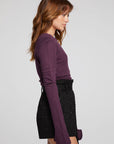 Nyla Plum Perfect Blouse WOMENS chaserbrand