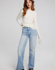 Nyla Starry White Blouse WOMENS chaserbrand
