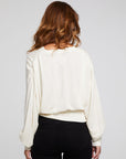 City Starry White Blouse WOMENS chaserbrand