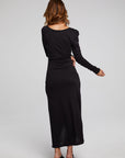 Harmony Licorice Midi Dress WOMENS chaserbrand