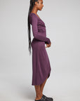 Harmony Plum Perfect Midi Dress WOMENS chaserbrand