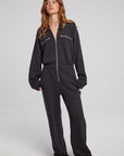 Dolores Licorice Jumpsuit WOMENS chaserbrand