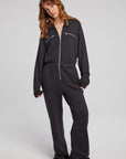 Dolores Licorice Jumpsuit WOMENS chaserbrand