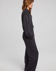 Dolores Licorice Jumpsuit WOMENS chaserbrand