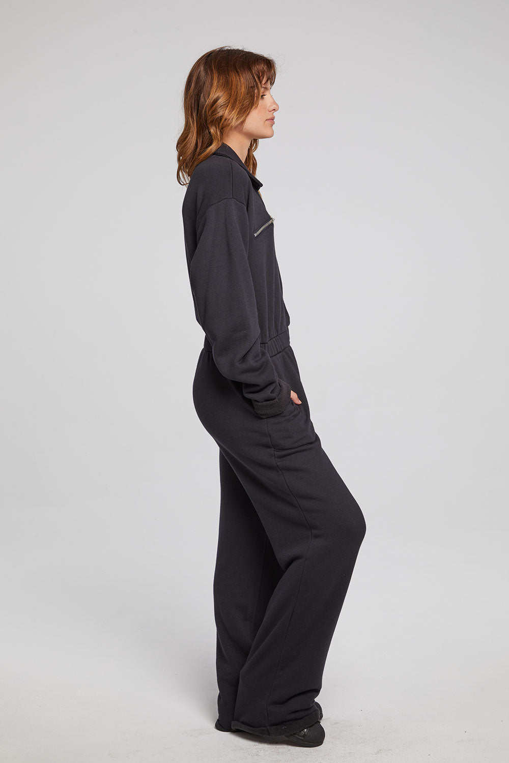 Dolores Licorice Jumpsuit WOMENS chaserbrand