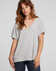 Hyacinth Heather Grey Tee WOMENS chaserbrand