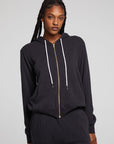 Lex Licorice Zip Up Hoodie WOMENS chaserbrand