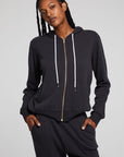 Lex Licorice Zip Up Hoodie WOMENS chaserbrand