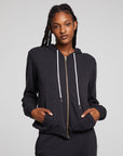 Lex Licorice Zip Up Hoodie WOMENS chaserbrand