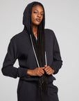 Lex Licorice Zip Up Hoodie WOMENS chaserbrand