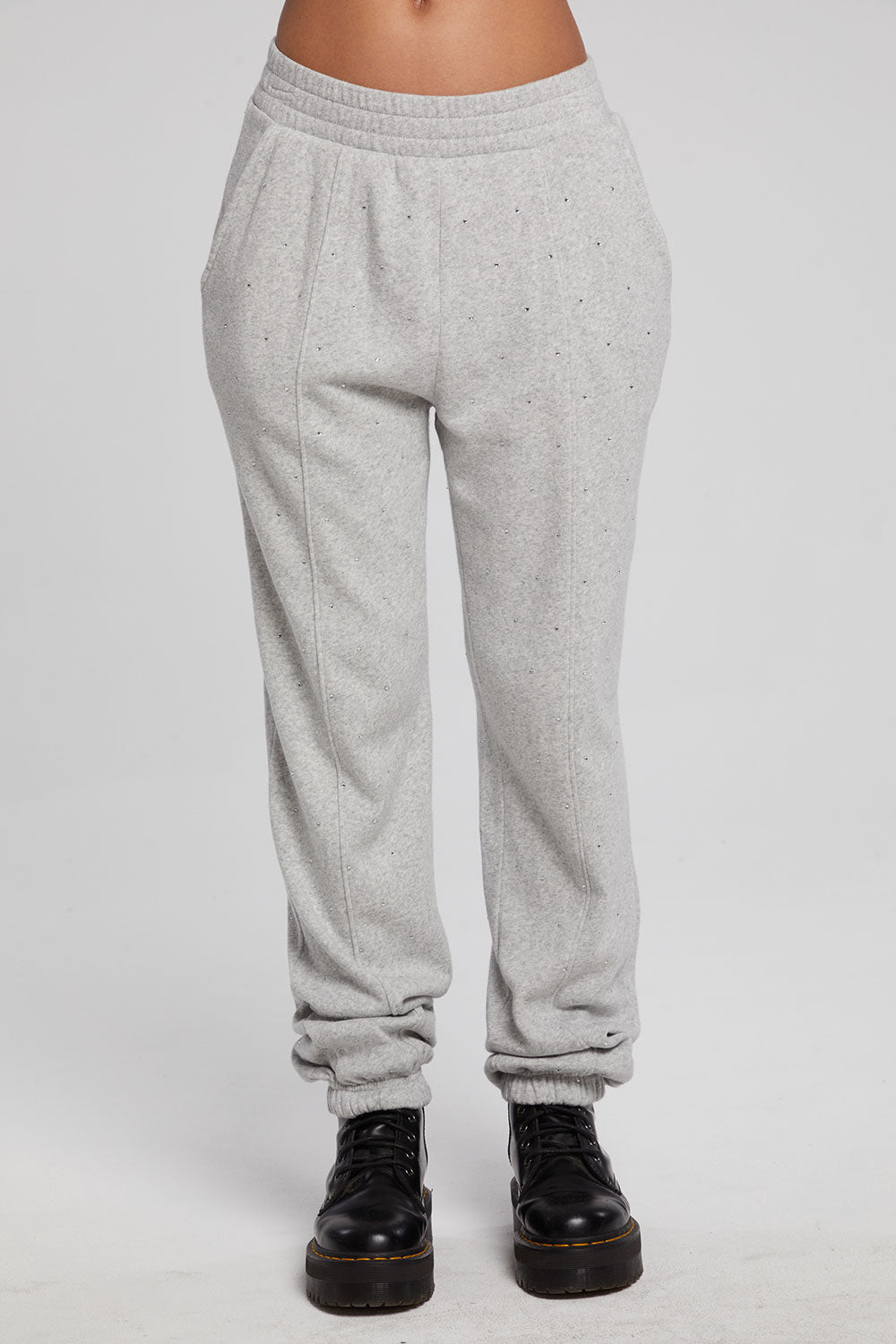 Essential Heather Grey Jogger WOMENS chaserbrand