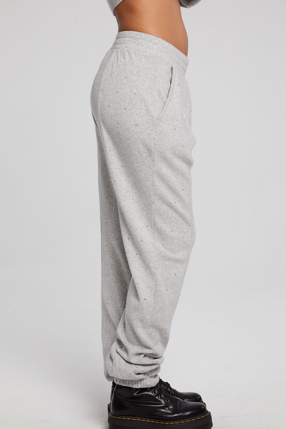 Essential Heather Grey Jogger WOMENS chaserbrand