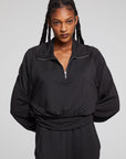 Midnight Licorice Half Zip WOMENS chaserbrand