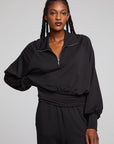 Midnight Licorice Half Zip WOMENS chaserbrand