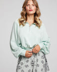 Midnight Matcha Half Zip WOMENS chaserbrand