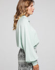Midnight Matcha Half Zip WOMENS chaserbrand