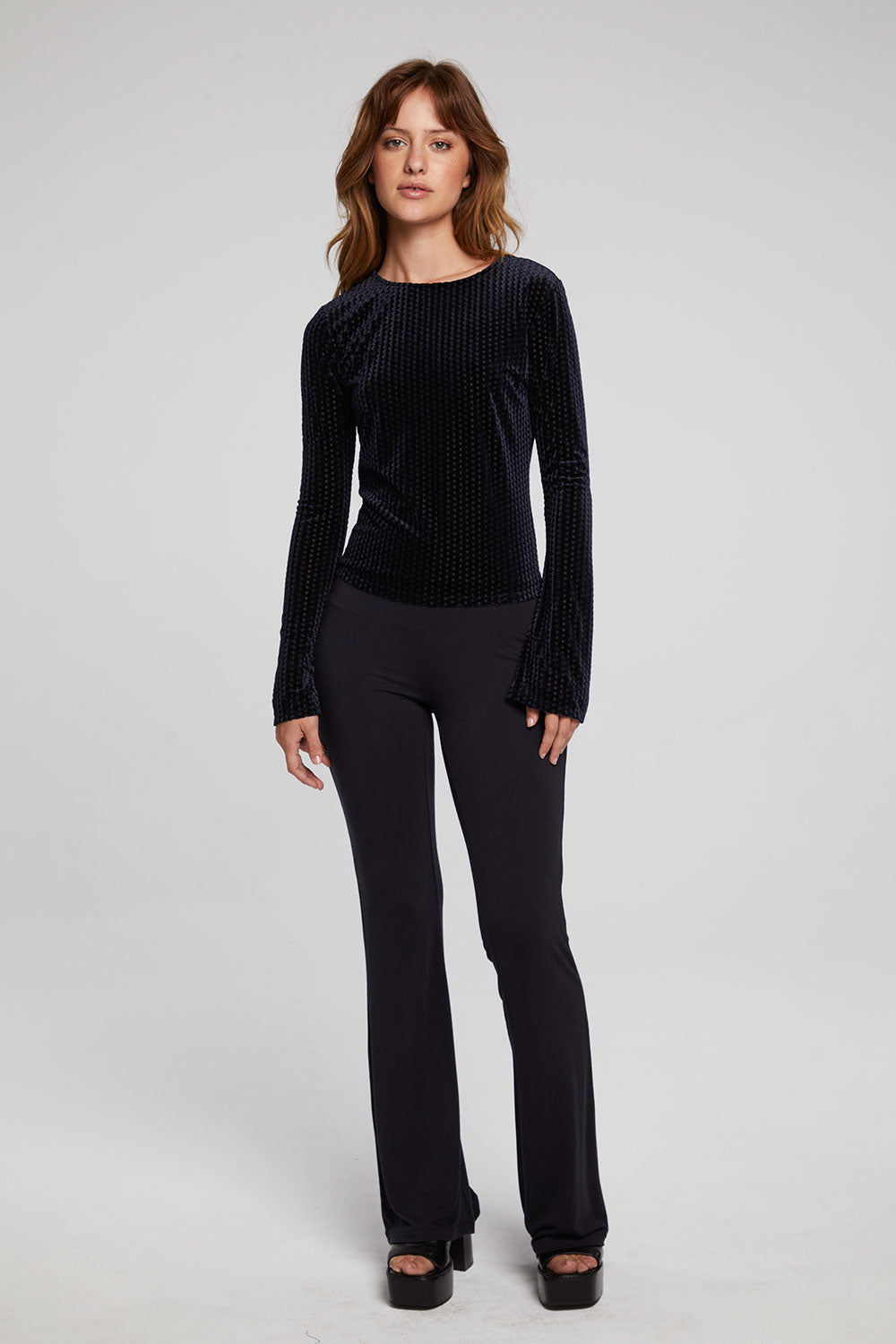 Union Check Burnout Long Sleeve WOMENS chaserbrand