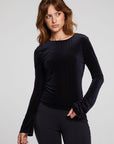 Union Check Burnout Long Sleeve WOMENS chaserbrand