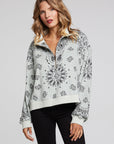 Stella matcha Half Zip Pullover WOMENS chaserbrand
