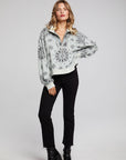 Stella matcha Half Zip Pullover WOMENS chaserbrand