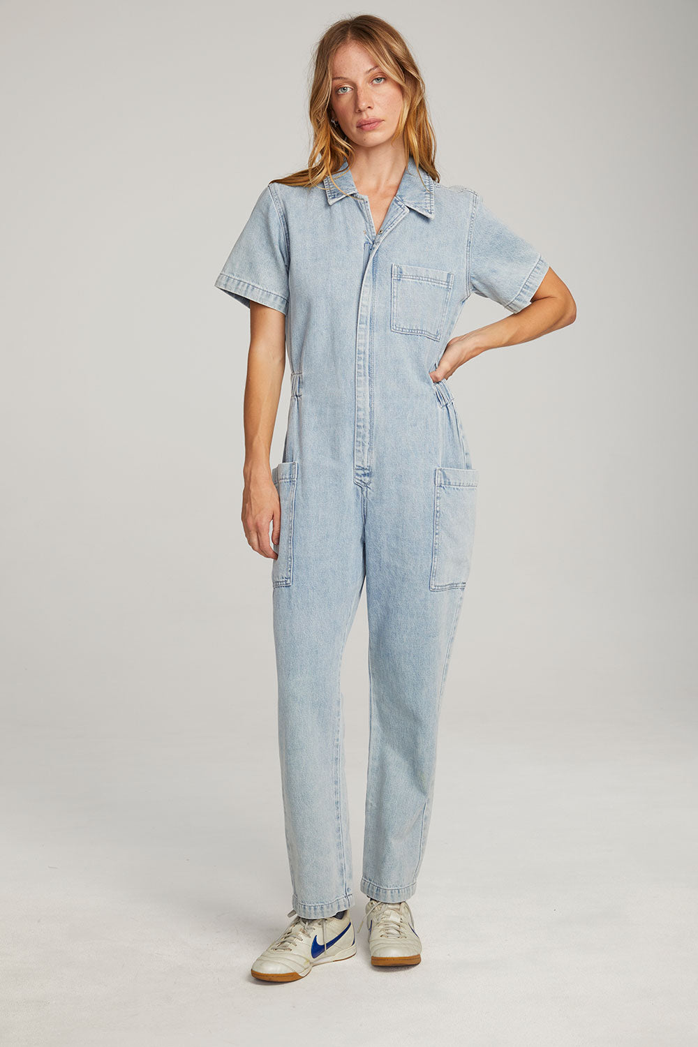 Ashland Classic Blue Jumpsuit WOMENS chaserbrand