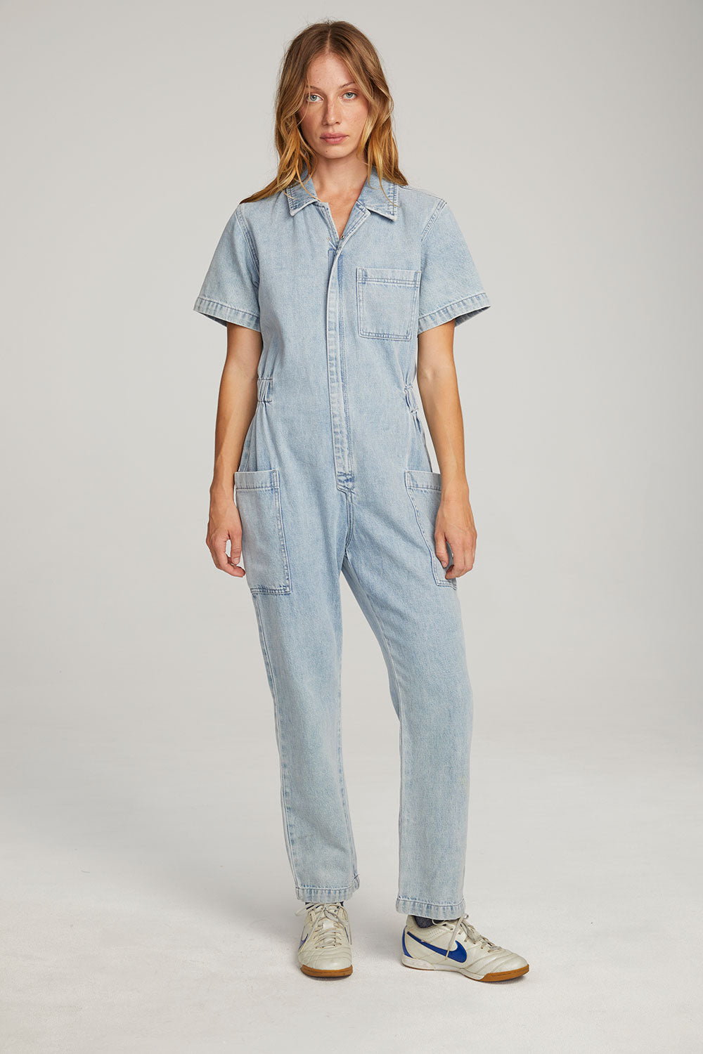 Ashland Classic Blue Jumpsuit WOMENS chaserbrand
