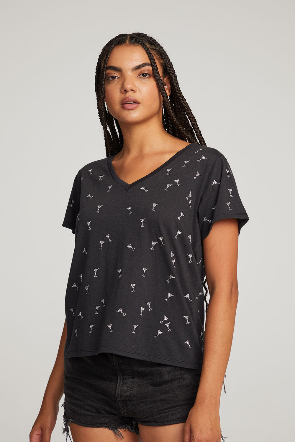 Silver Martinis Tee WOMENS chaserbrand