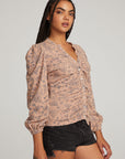Ditsy Print Long Sleeve WOMENS chaserbrand