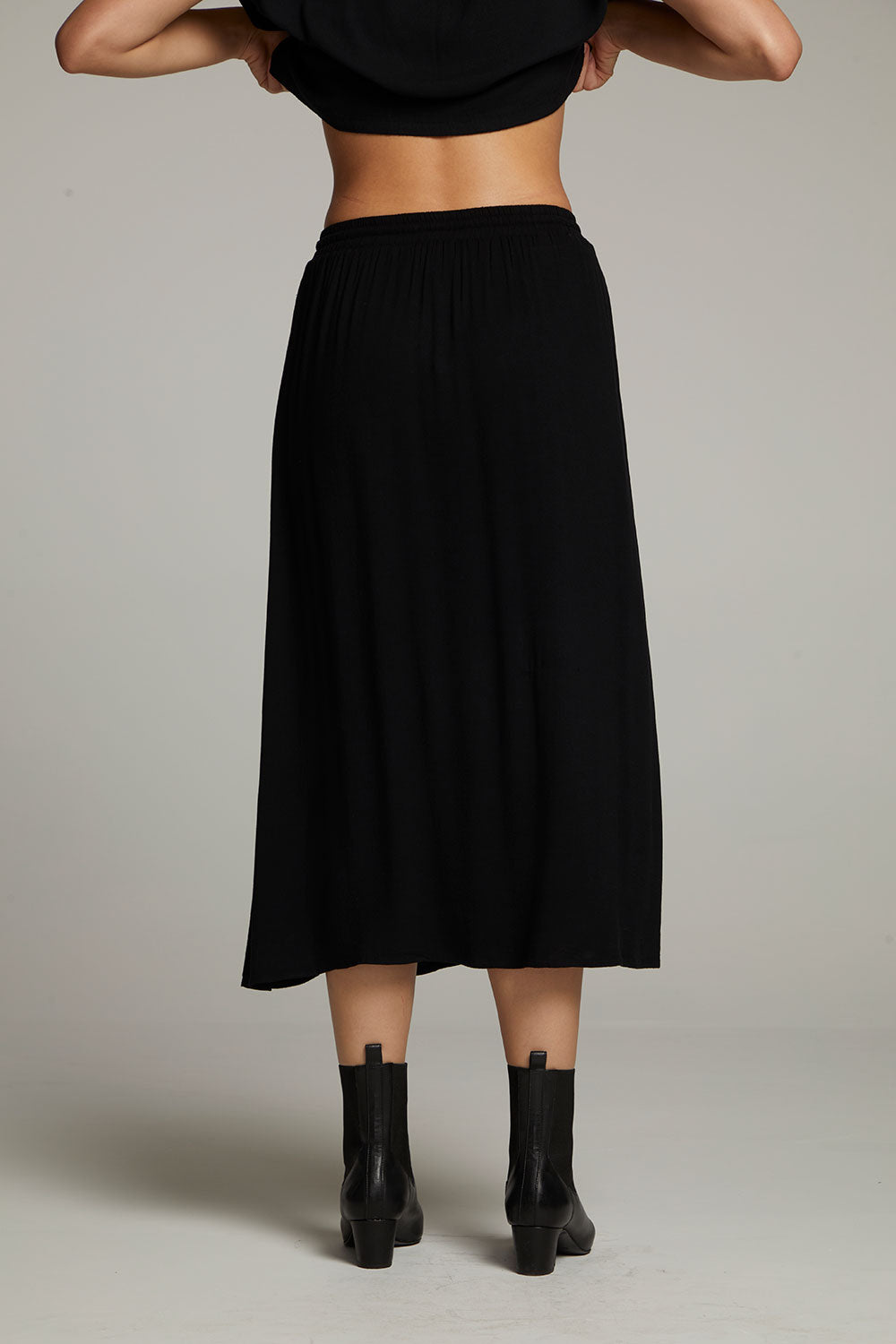 Darby Licorice Midi Skirt WOMENS chaserbrand