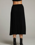 Darby Licorice Midi Skirt WOMENS chaserbrand