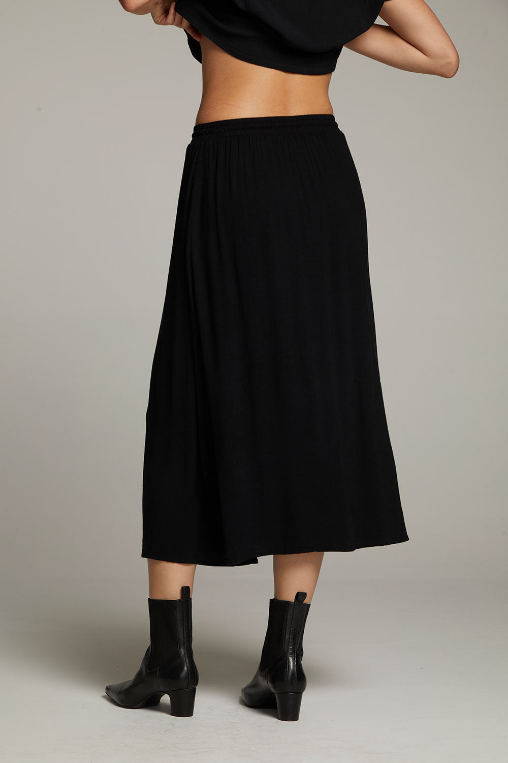 Darby Licorice Midi Skirt WOMENS chaserbrand