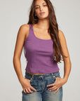 Lander Eggplant Tank WOMENS chaserbrand